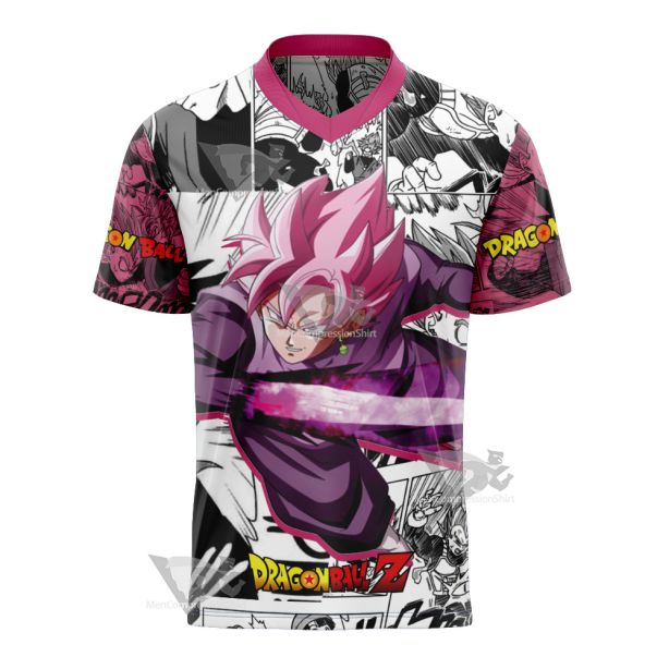 Goku Black Rose Dragon Ball Football Jersey