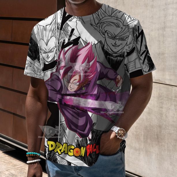 Goku Black Rose Dragon Ball T-Shirt