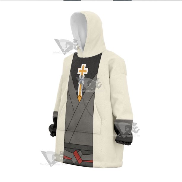 Guilty Gear Striv Asuka Snug Oversized Blanket Hoodie