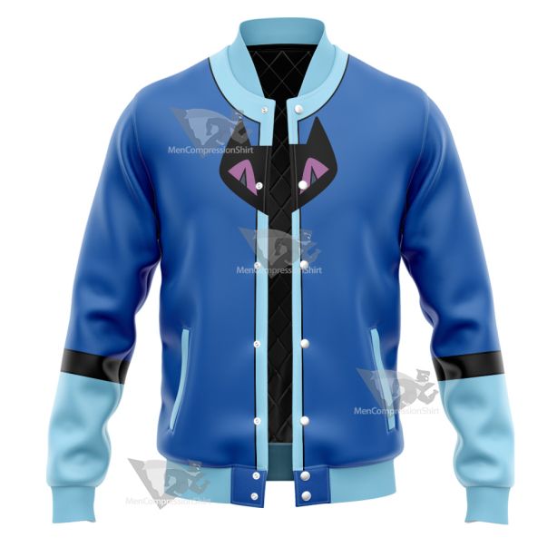 Gwen Tennyson In Omniverse Blue Cosplay Varsity Jacket