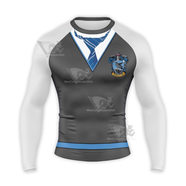 Harry Potter Ravenclaw Uniform Long Sleeve Compression Shirt