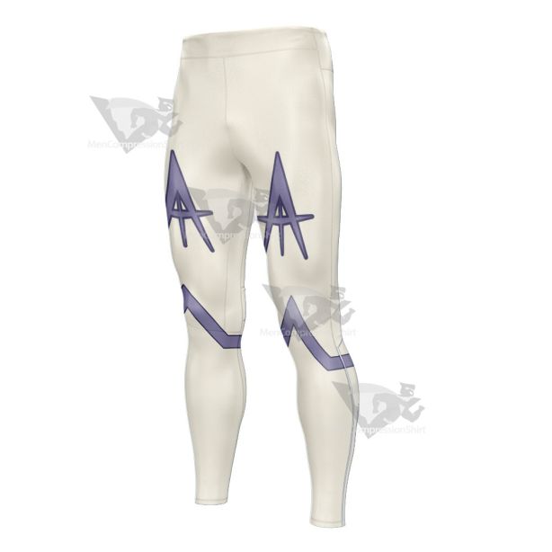 Hazbin Hotel Adam White Mens Compression Legging