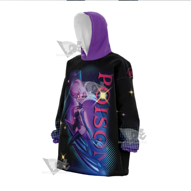 Hazbin Hotel Poison Snug Oversized Blanket Hoodie