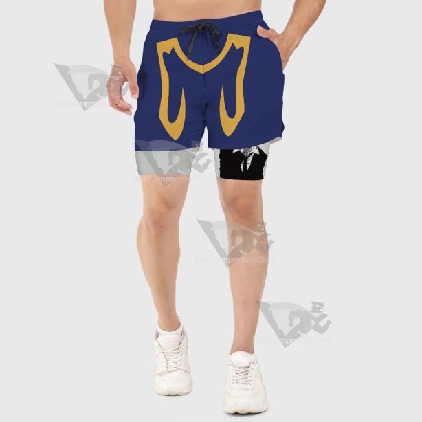 Hunter Kurapika Blue Men Compression Gym Short