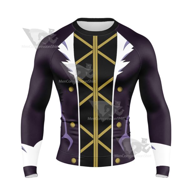 Hunter X Hunter Chrollo Lucilfer Long Sleeve Compression Shirt