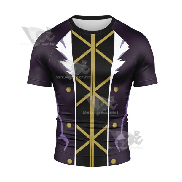 Hunter X Hunter Chrollo Lucilfer Rash Guard Compression Shirt