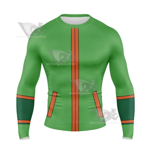 Hunter X Hunter Gon Freecss Long Sleeve Compression Shirt