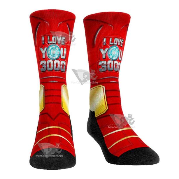 I Love You 3000 Men Tight Socks