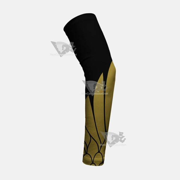 Icarus Black And Gold Kids Arm Sleeve