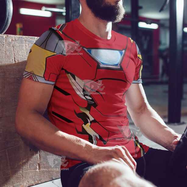 Iron Men Tony Stark Cosplay T-Shirt