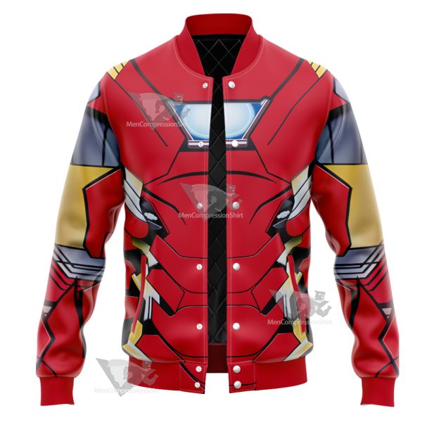 Iron Men Tony Stark Varsity Jacket