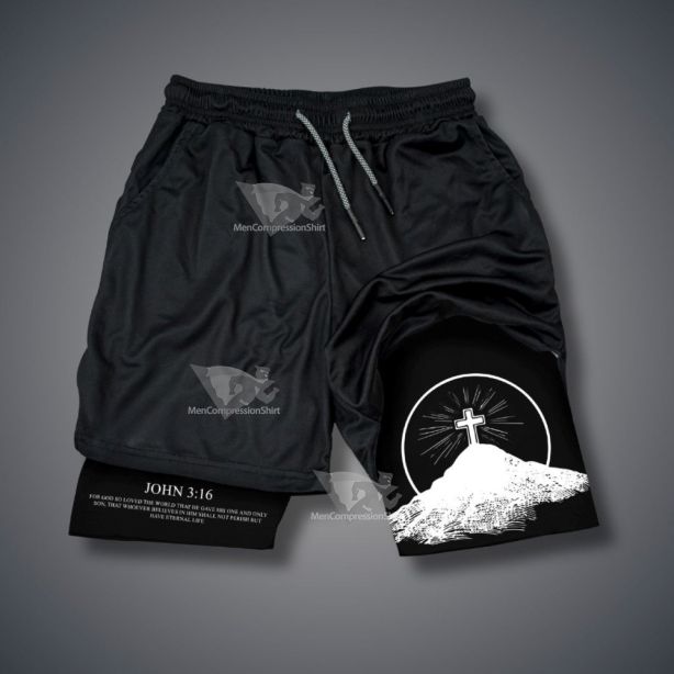 John 3 16 Hill Cross Performance Shorts