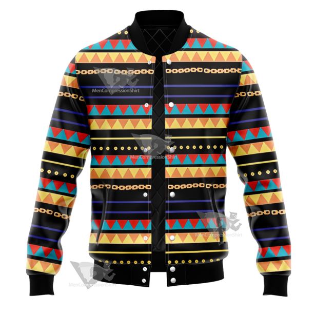 Jojo Belts Combination Varsity Jacket