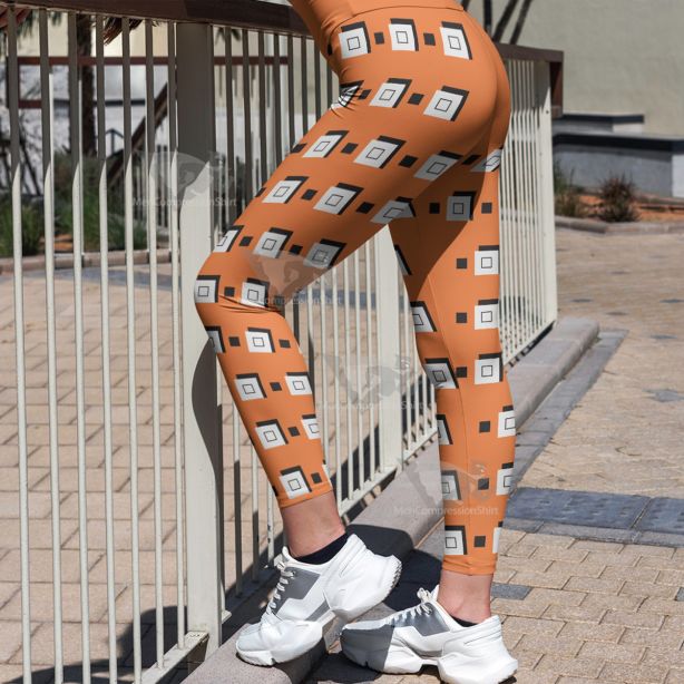 Jojo Bizarre Adventure Narancia Ghirga Orange Women Leggings