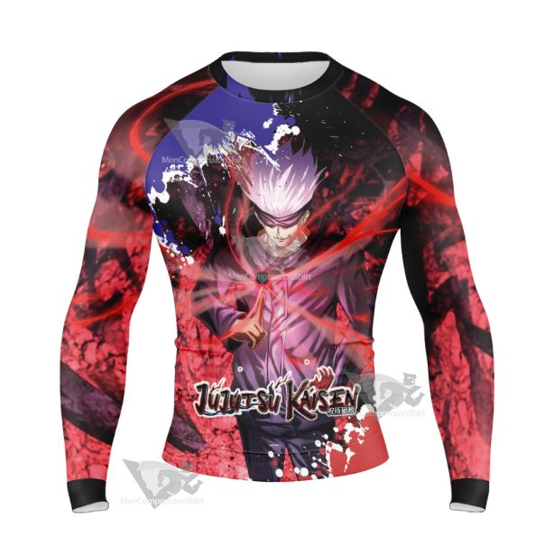 Jujutsu Kaisen Season 2 Satoru Gojo Long Sleeve Compression Shirt