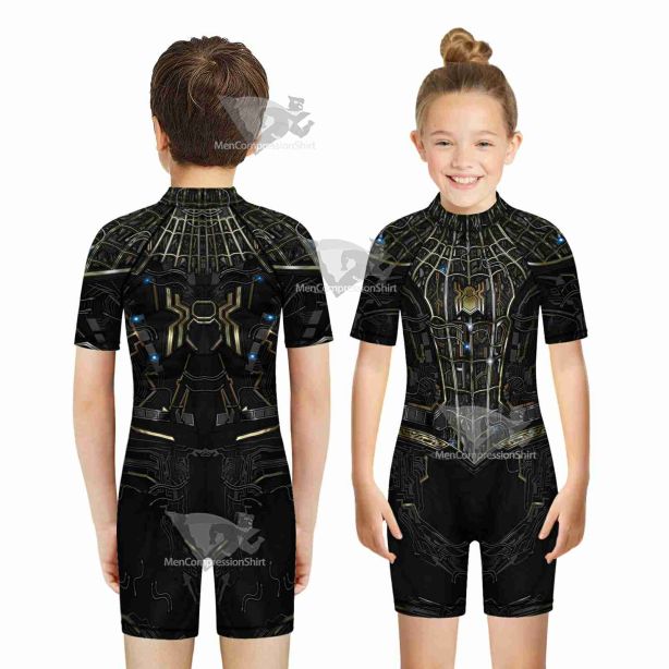 Kids Inside Out Spider-Man One Piece Playsuit