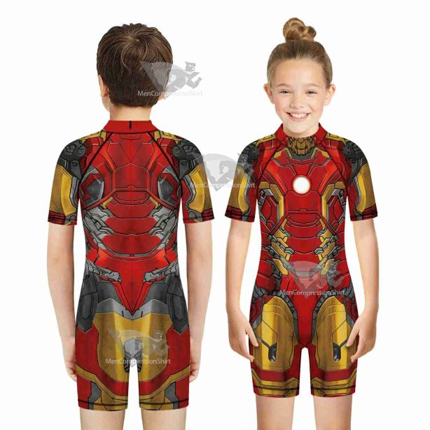 Kids Iron Man Stark One Piece Playsuit