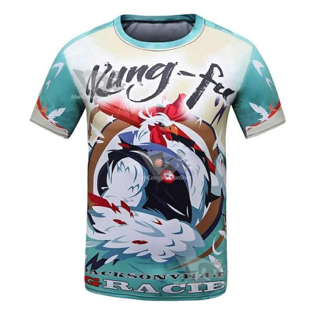 Kids Rooster Kung Fu Elite Short Sleeve Rashguard