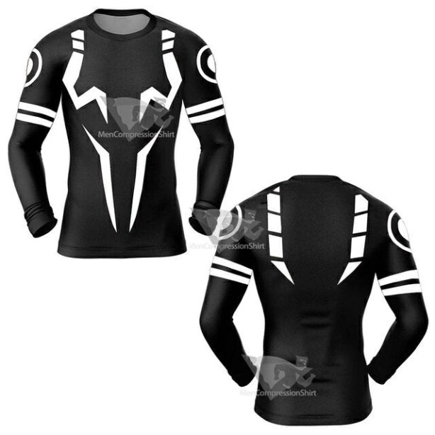 King Of Curses Black Long Sleeve Compression Shirts