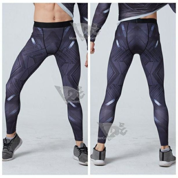 King Tchalla Man Compression Leggings