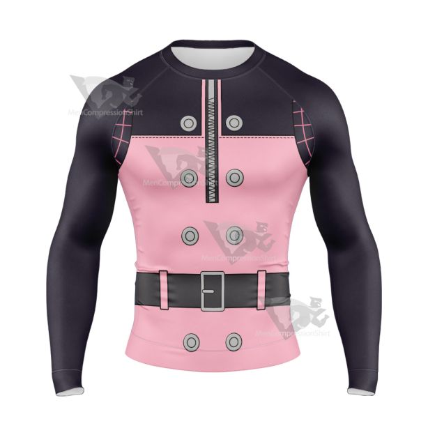 Kingdom Hearts Kairi Pink Cosplay Long Sleeve Compression Shirt