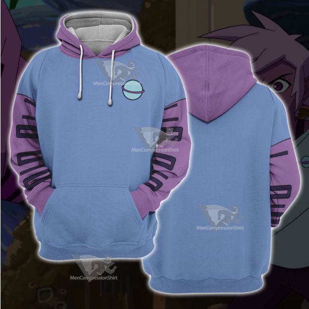 Kipo Oak Purple Cosplay Hoodie