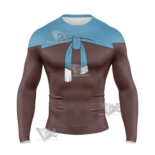 Kipo Wolf Brown Cosplay Long Sleeve Compression Shirt