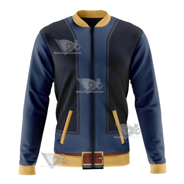 Kof The King Of Fighters Ryuji Yamazaki Bomber Jacket