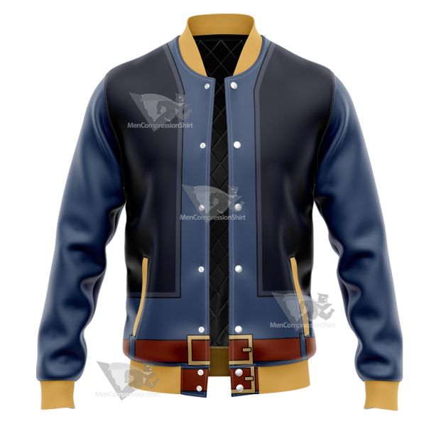 Kof The King Of Fighters Ryuji Yamazaki Varsity Jacket