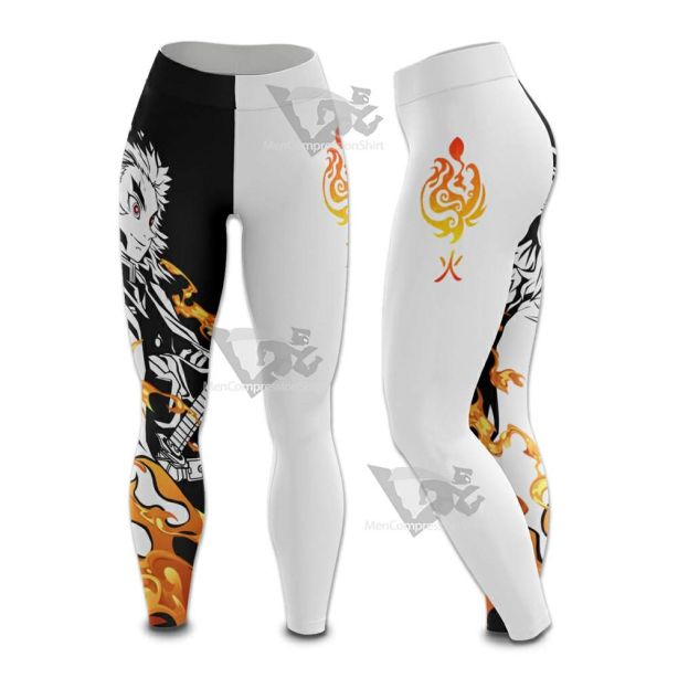 Kyojuro Cool Women Compression Leggings