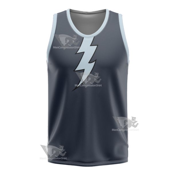 Legion Of Super Heroes Mekt Ranzz Grey Cosplay Basketball Jersey