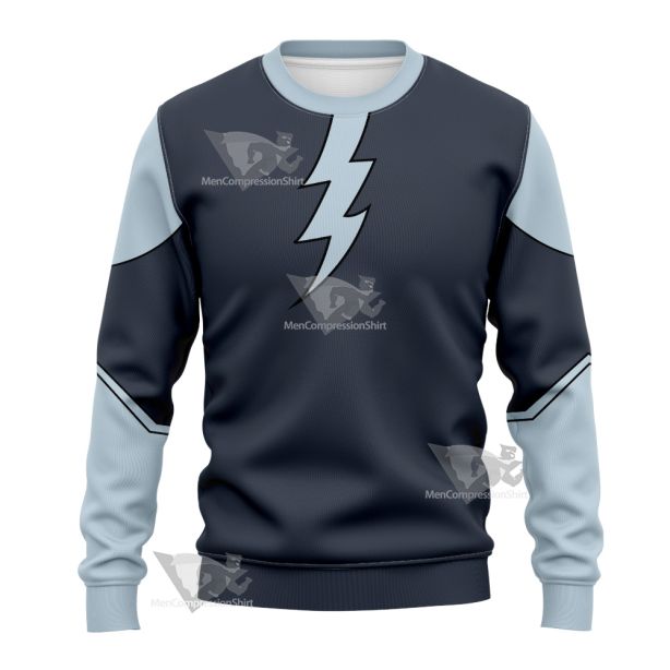 Legion Of Super Heroes Mekt Ranzz Grey Cosplay Sweatshirt