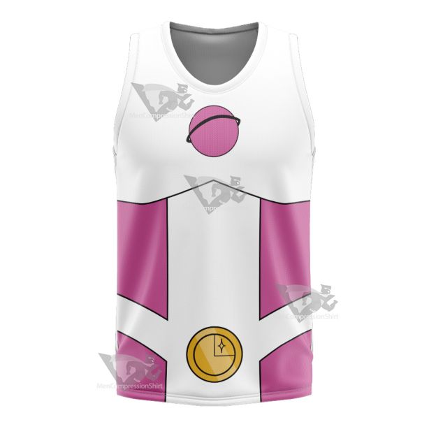 Legion Of Super Heroes Saturn Girl Pink Cosplay Basketball Jersey