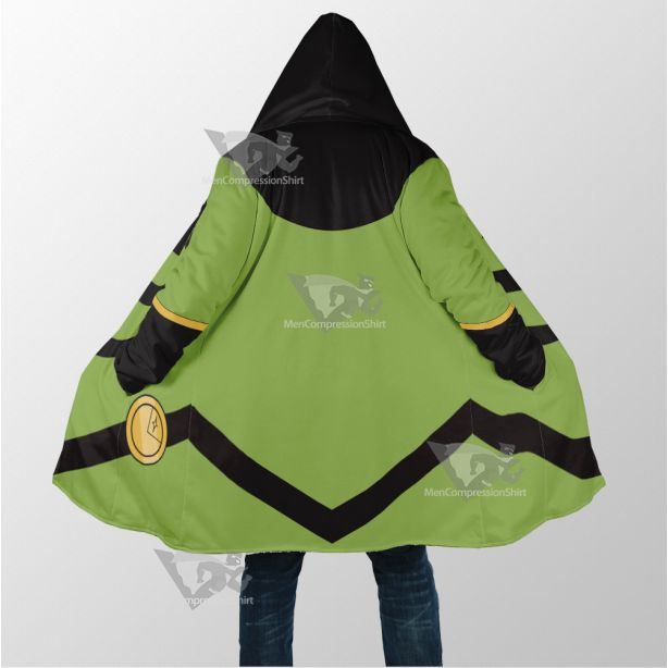 Legion Of Super Heroes Shrinking Violet Green Cosplay Dream Cloak