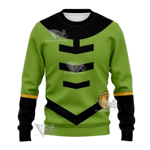 Legion Of Super Heroes Shrinking Violet Green Cosplay Sweatshirt