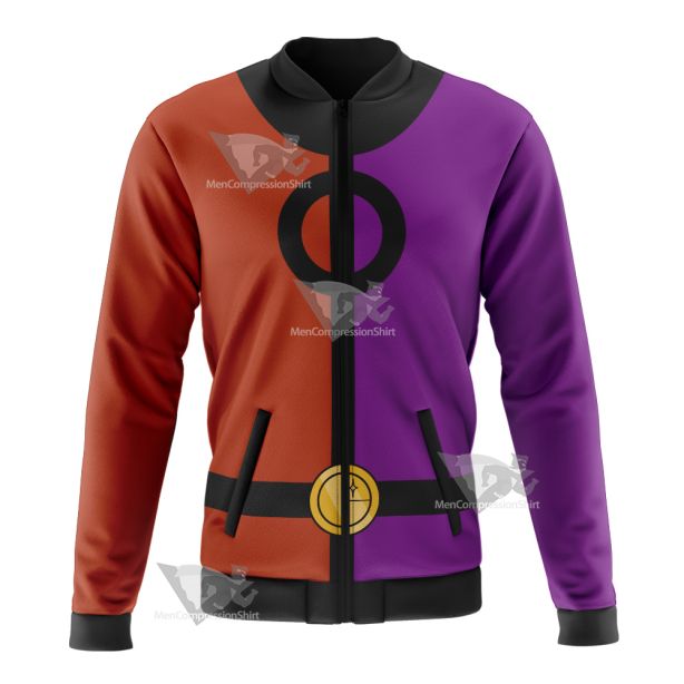 Legion Of Super Heroes Triplicate Girl Merged Cosplay Bomber Jacket