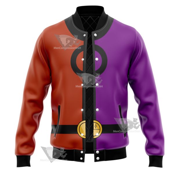 Legion Of Super Heroes Triplicate Girl Merged Cosplay Varsity Jacket