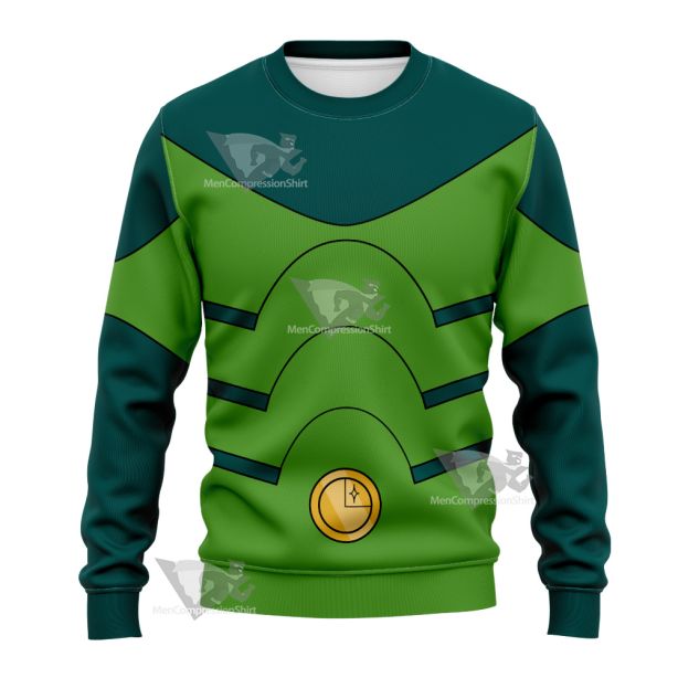 Legion Of Superheroes Chameleon Boy Green Cosplay Sweatshirt