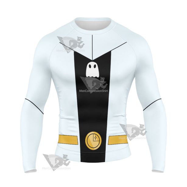 Legion Of Superheroes Phantom Girl Long Sleeve Compression Shirt