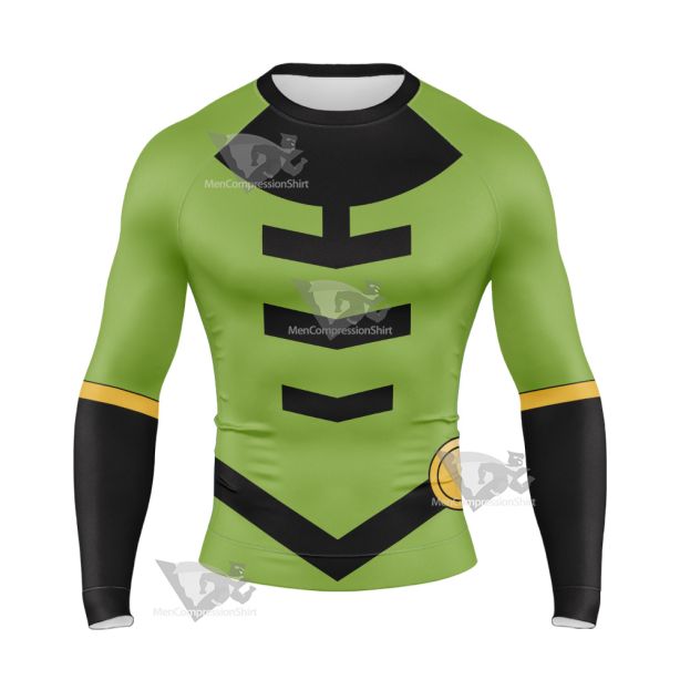 Legion Of Superheroes Shrinking Violet Long Sleeve Compression Shirt