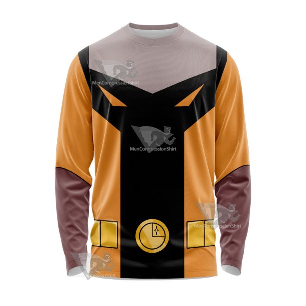 Legion Of Superheroes Timber Wolf Orange Cosplay Long Sleeve Shirt