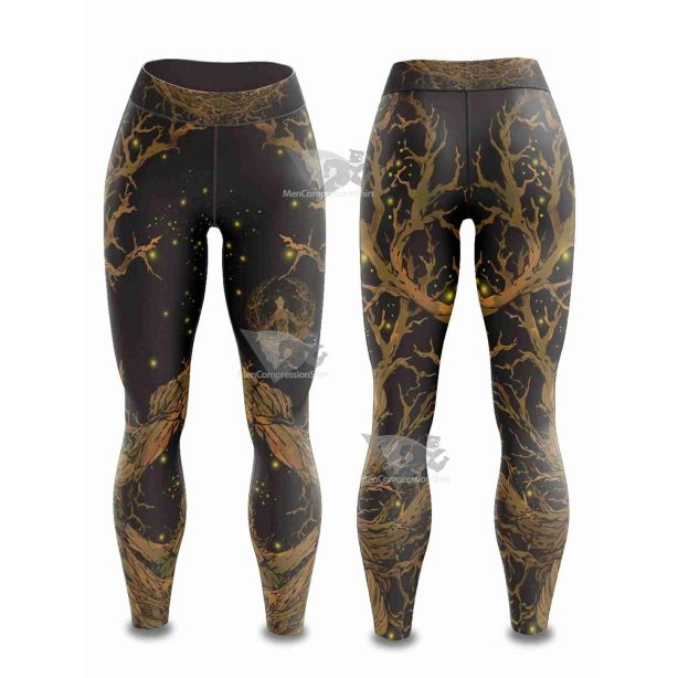 Mandala Groot V1 Women Compression Leggings