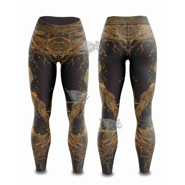 Mandala Groot V2 Women Compression Leggings