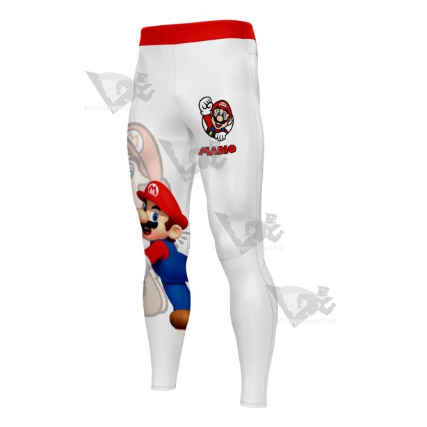 Mario Sports Mario Play Tennis Mens Compression Legging