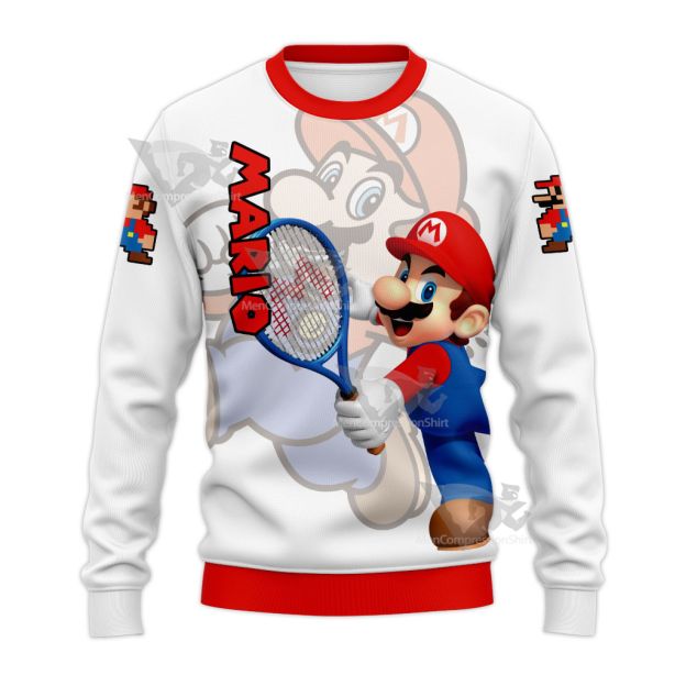 Mario Sports Mario Play Tennis Sweatshirt