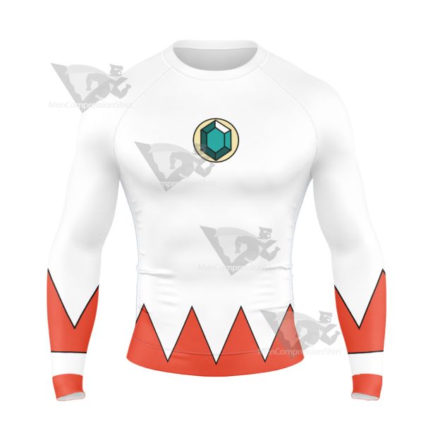 Mario Sports Mix White Mage Long Sleeve Compression Shirt