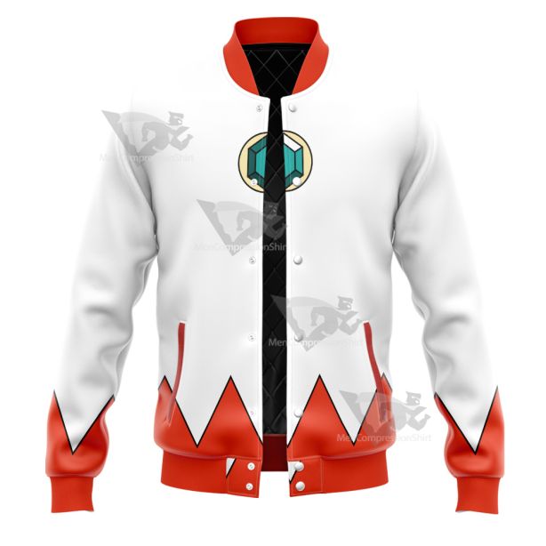 Mario Sports Mix White Mage Varsity Jacket