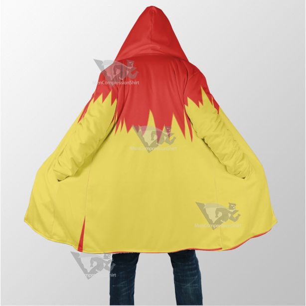 Martin Mystery Red And Yellow Cosplay Dream Cloak