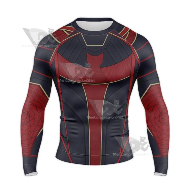 Marvel Doctor Strange Madness Defender Strange Long Sleeve Compression Shirt