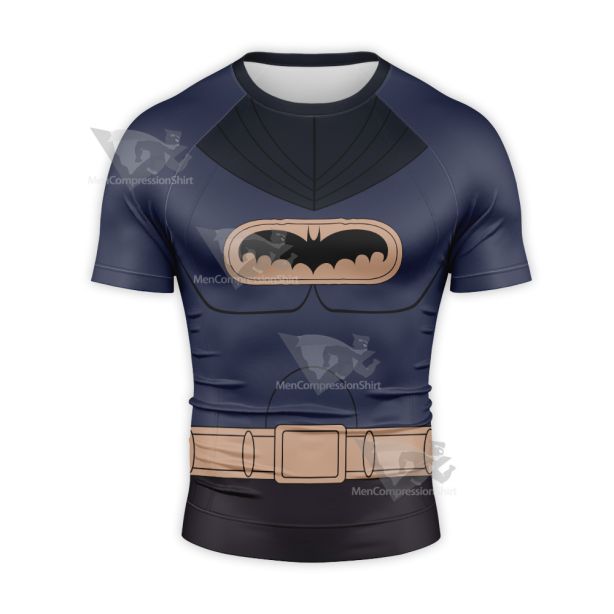 Merry Little Batman Combat Uniform Short Sleeve Compression Shirt